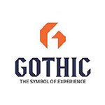 Gothic Pentagon Clouds Logo