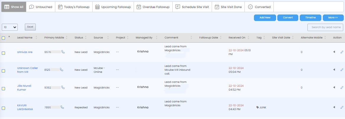 AI Powered Pre Sales CRM Software Lead Process